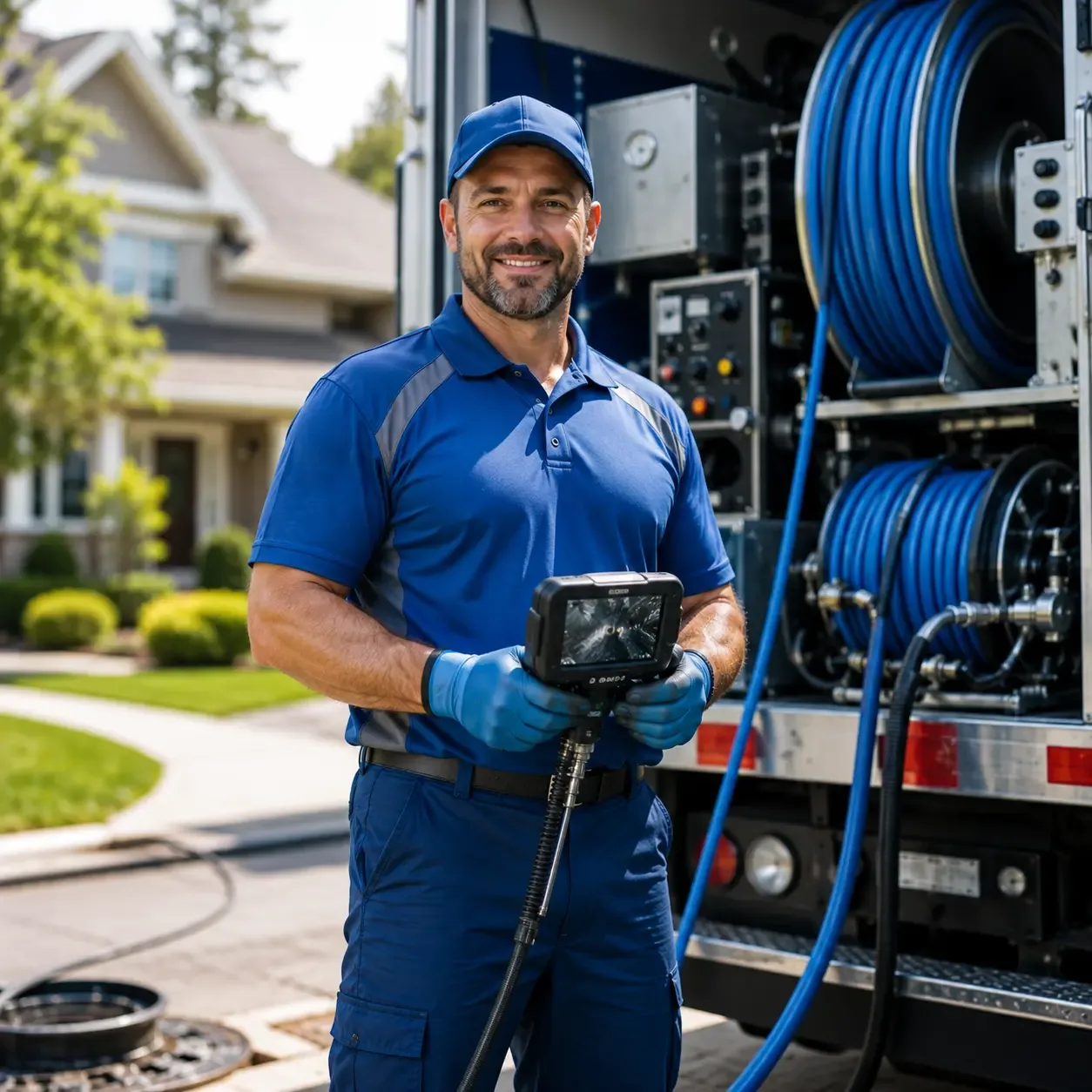Local outdoor drain cleaning specialists in Macksburg, OH